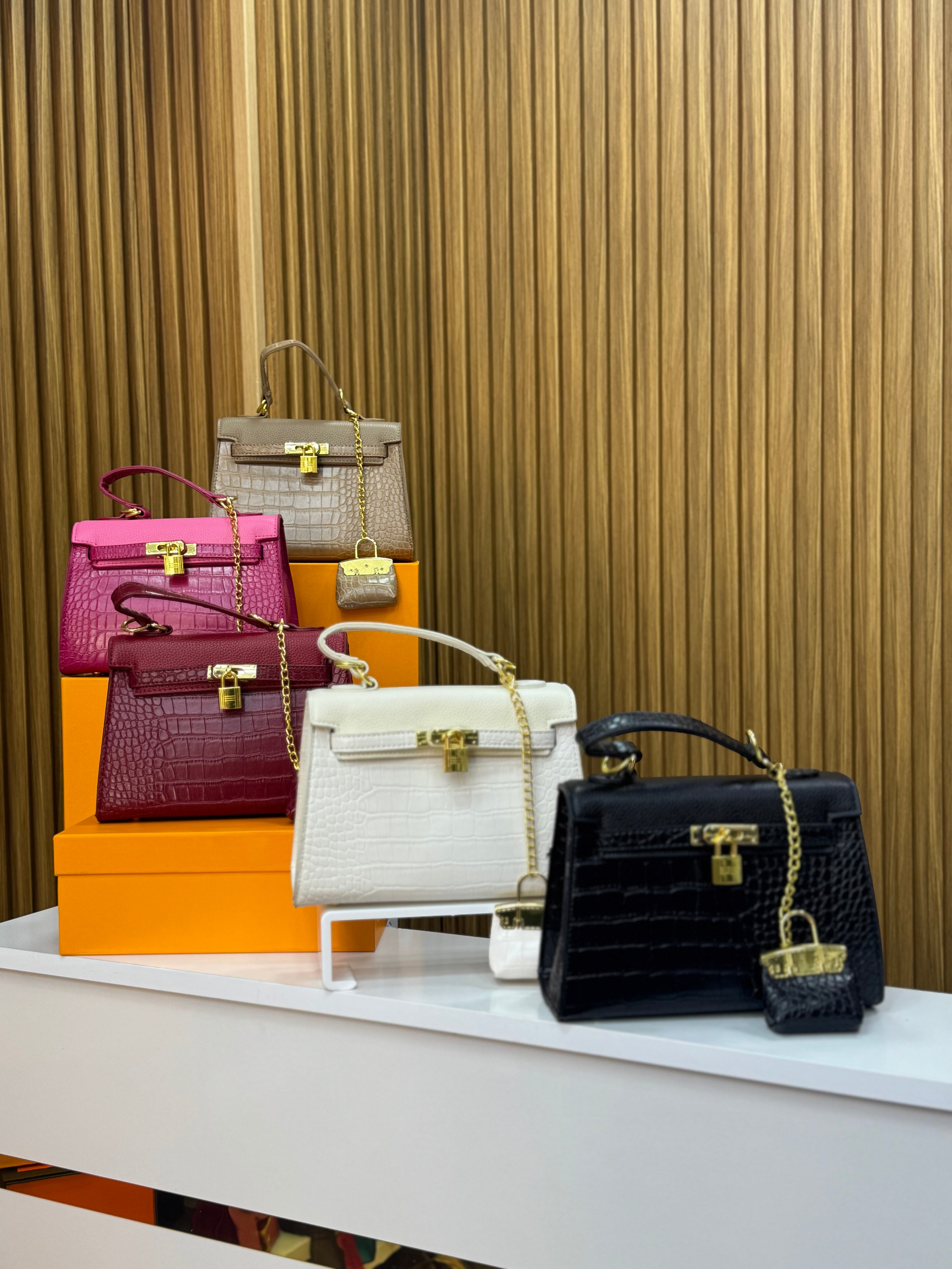 Sac hermes kelly croco
