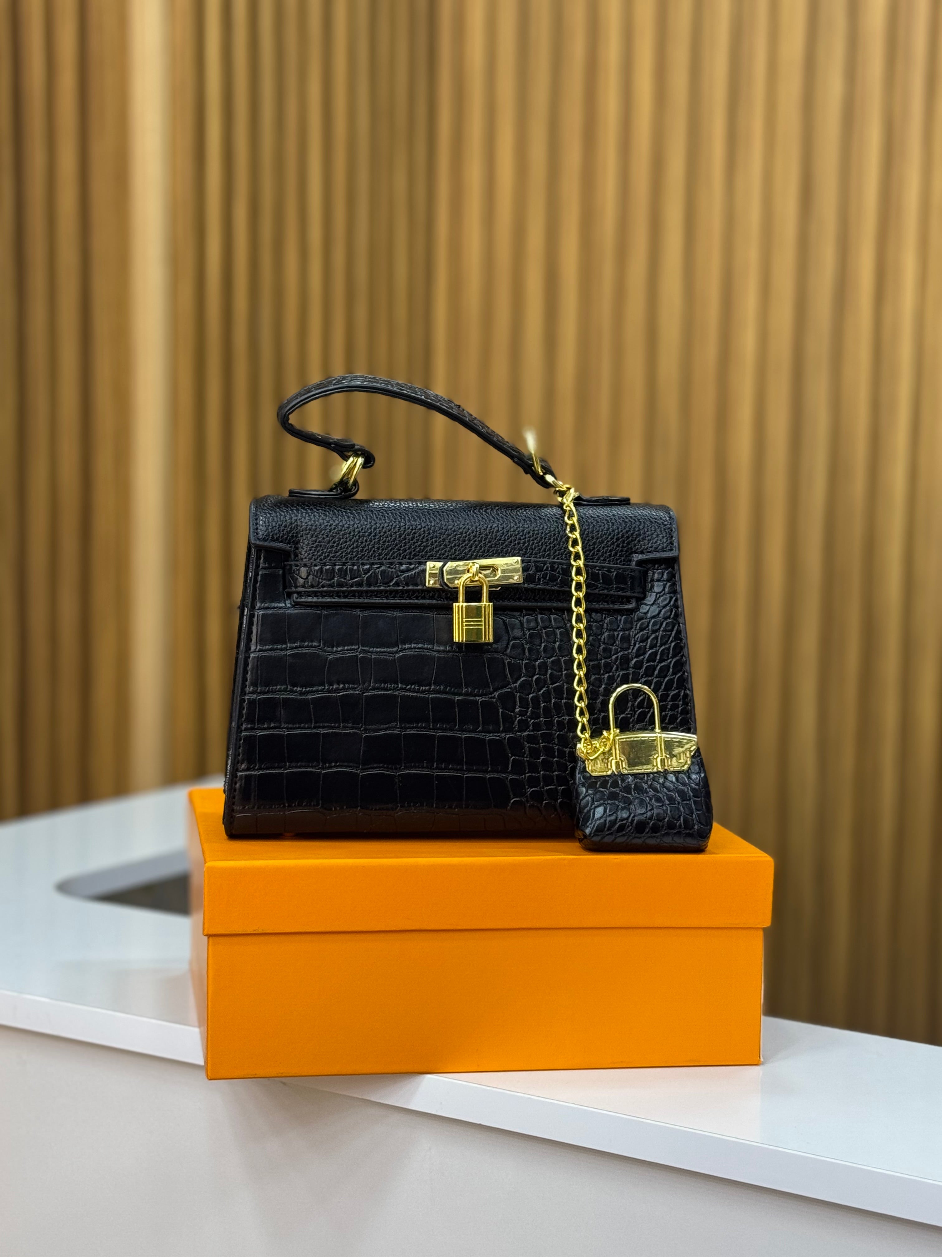 Sac hermes kelly croco