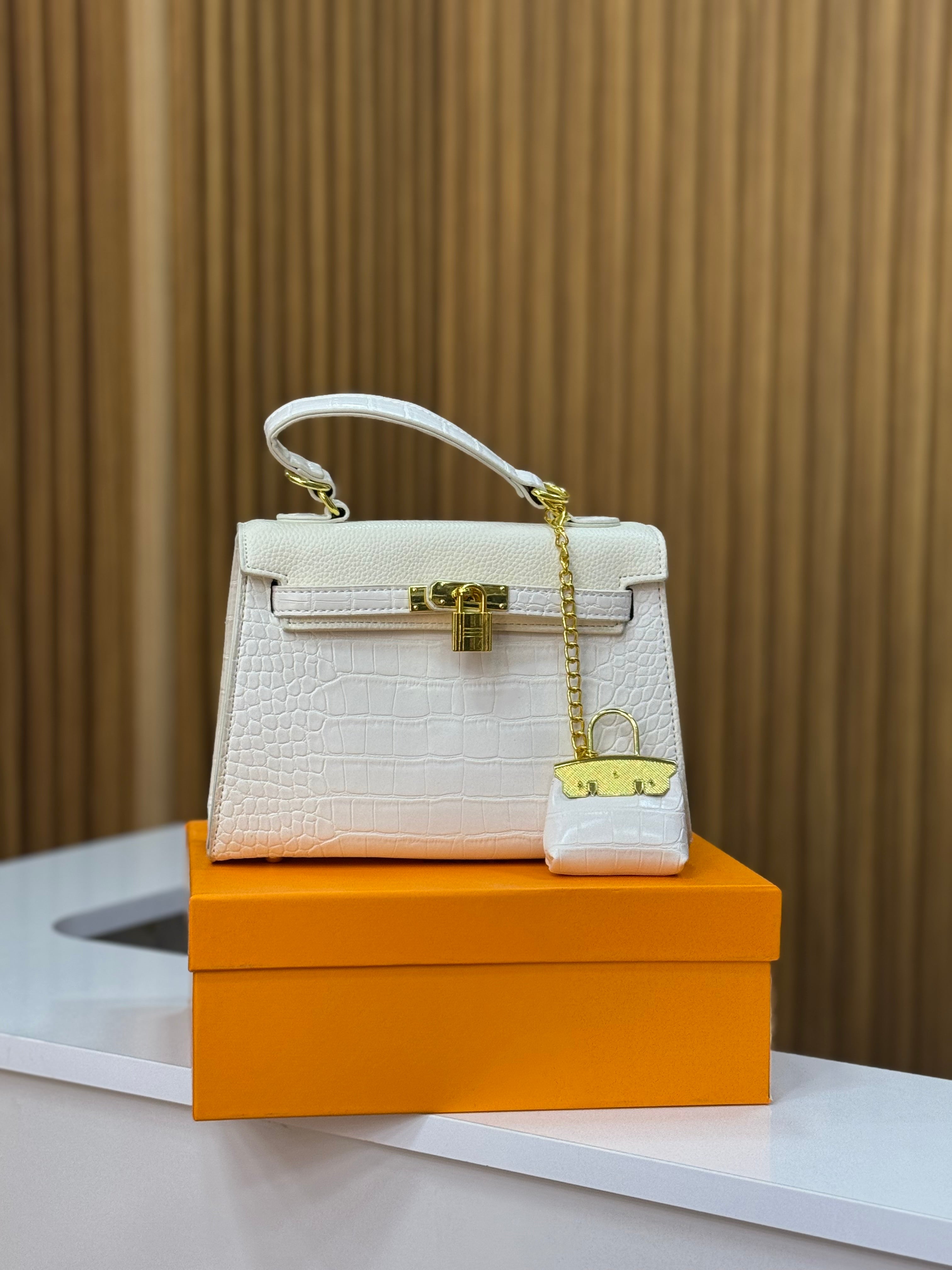 Sac hermes kelly croco